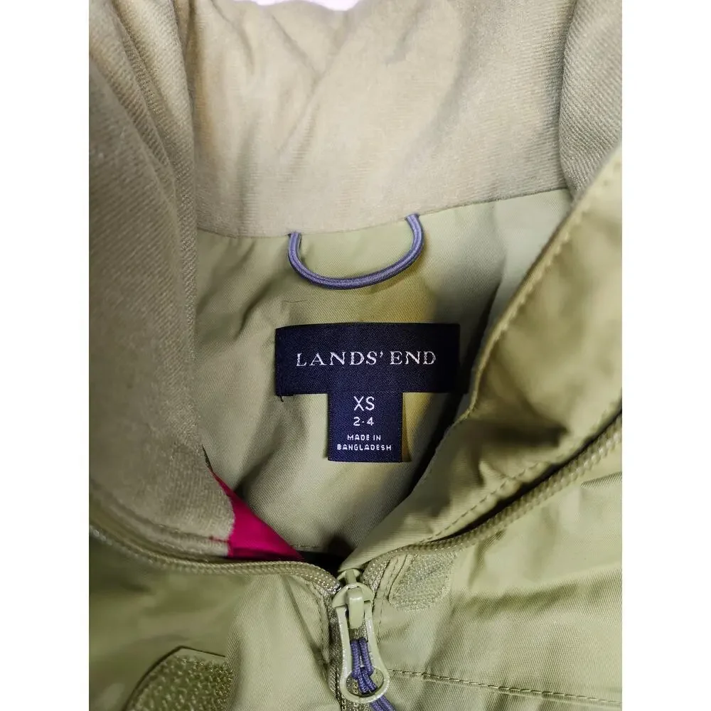 Land's End Kids Winter Coat Size XS 2-4